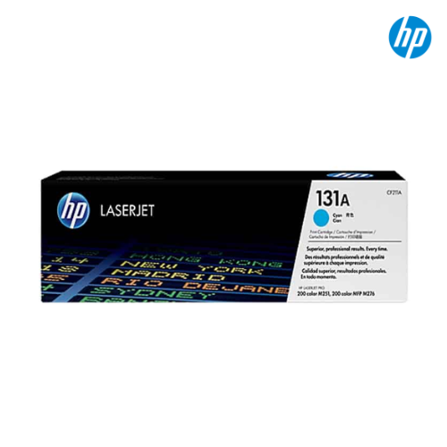 ตลับหมึกแท้ Toner Original Compatible HP CF211A Cyan, 131A